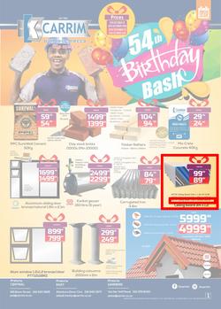 K Carrim Builders Mecca Tile Mecca : 54th Birthday Bash (16 Oct - 10 Dec 2018), page 1