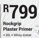 Dulux Rockgrip Plaster Primer (White)-20L