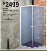 Special Swartland Kenzo Corner Entry Shower Door 1.85 x 900mm — m