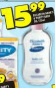 Elizabeth Anne's & Purity Baby Oil-125Ml Each