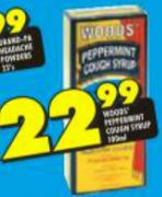 Woods Peppermint Cough Syrup