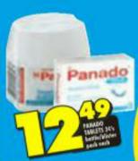 Panado Tablets 24's Bottle/Blaster Pack