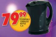 Essentials Cordless Kettle-1.7Ltr