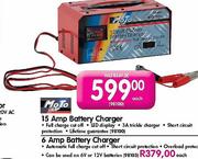   Moto Quip 6 Amp Battery Charger-Each