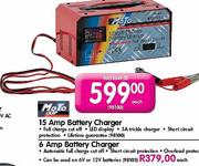 Moto Quip 15Amp Battery Charger-Each