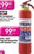 Safe Quip 1Kg Fire Extinguisher With Bracket-Each