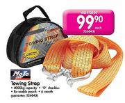 Moto Quip Towing Strap 4000Kg Capacity-Each