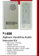 Airphone Handsfree Audio Intercom Kit