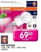 Osram LED Golf Ball 2W-Each