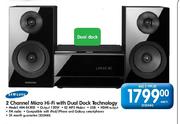 Samsung 2 Channel Micro Hi-Fi With Dual Dock Technology-Each