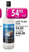 Cape To Rio Cane-12x750ml
