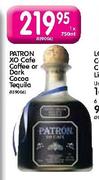 Patron XO Cafe Coffee Or Dark Cocoa Tequila-750ml