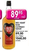 Red Heart Gold Caribbean Spiced-750ml