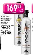 Lovoka Caramel Or Chocolate Liqueur-6x750ml
