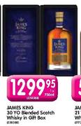 James King 30 Yo Blended Scotch Whisky In Gift Box-750ml