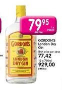 Gordon's London Dry Gin-750ml