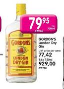 Gordon's London Dry Gin-12x750ml