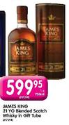 James King 21 Yo Blended Scotch Whisky In Gift Tube-750ml