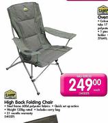 Camp Master High Back Folding Chair