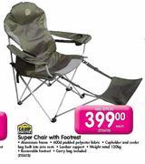Camp Master Super Chair With Footrest