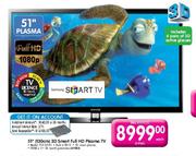 Samsung 51"(130cm) 3D Smart Full HD Plasma TV(PS51E550)