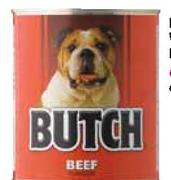 Butch Wet Dog Food-6X820g