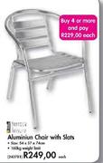 Aluminiun Chair With slots-Each