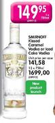 Smirnoff Kissed Caramel Vodka or Iced Cake Vodka-750ml