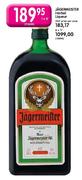 Jagermeister Herbal Liqueur-6 x 1Ltr