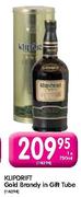 Klipdrift Gold Brandy in Gift Tube-750ml