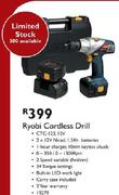 Ryobi Cordless Drill