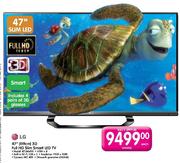 LG 47"(119cm) 3D Full HD Slim Smart LED TV(47LM6410)