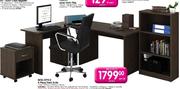 Beta Office 4 Piece Desk Suite-Per Set