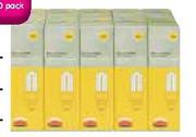 11W Energy Saving Globes-Per 10 Pack