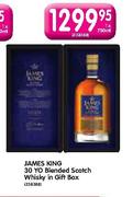 James King 30 YO Blended Scotch Whiskey In Gift Box-750ml