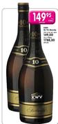 KWV 10YO Brandy-750ml Each
