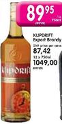 Klipdrift Export Brandy-12x750ml
