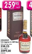 Hennessy V.S. Cognac In Gift Box-750ml
