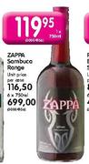 Zappa Sambuca Range-6x750ml