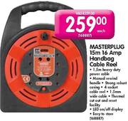 Masterplug 16 Amp Handbag Cable Reel-15m Each