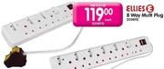 Ellies 8 Way Multi Plug-Each