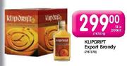 Klipdrift Export Brandy-12X200ml