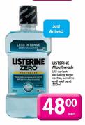 Listerine Mouthwash-500ml Each