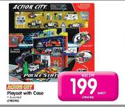 Action City Playset With Case-Each