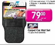 Moto Carpet Car Mat Set