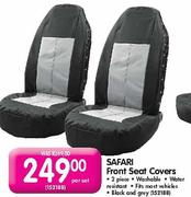 Safari Front Seat covers 
