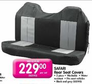 Safari Rear Seat Covers