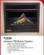 Jetmaster 700 Built-In Fireplace