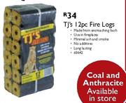 TJ's Fire Logs-12Pc