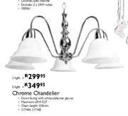 Chrome Chandelier-5 Light